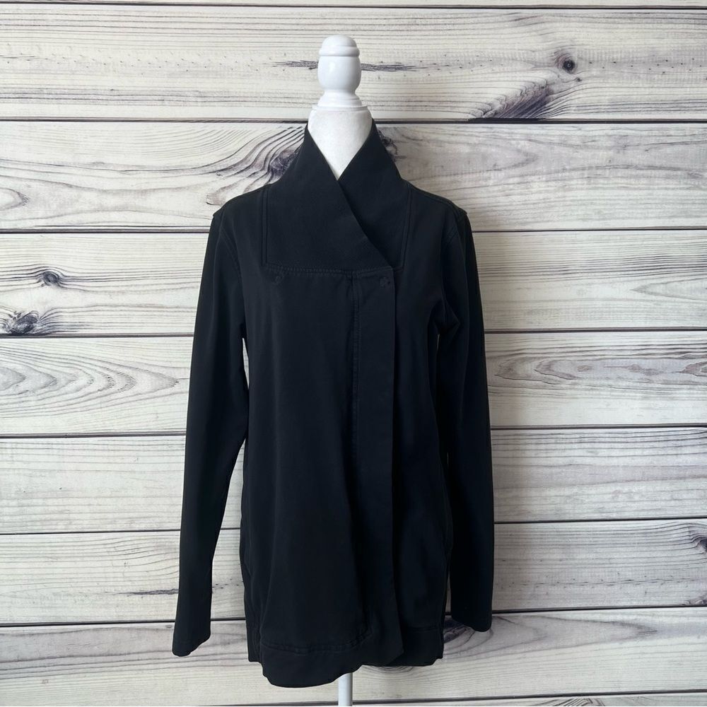 Lululemon Black Belle Wrap Cardigan Sweatshirt - Picture 5 of 16
